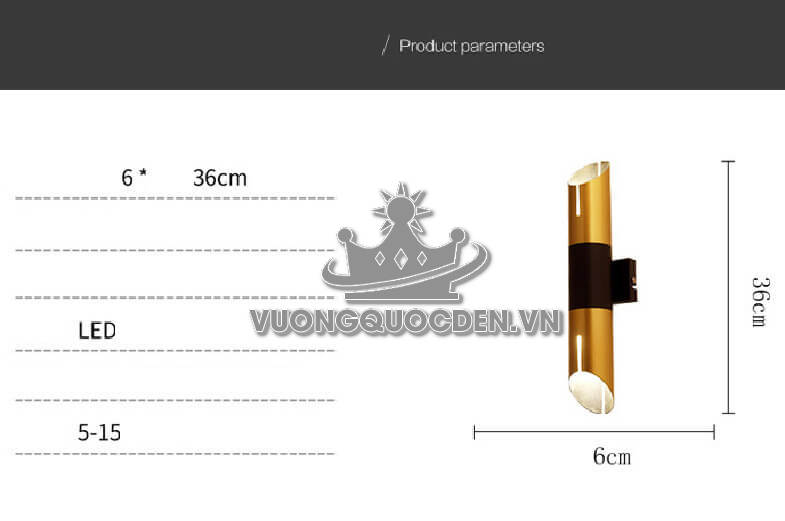 Đèn tường trang trí hiện đại XTE 120-1